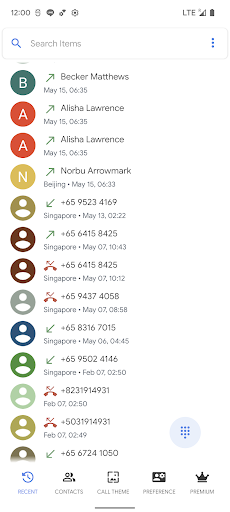 ColorCall - Color Phone Dialer Screen 3