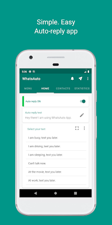 WhatsAuto - Reply Appのおすすめ画像1