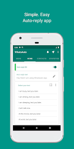 WhatsAuto - Reply App  screenshots 1
