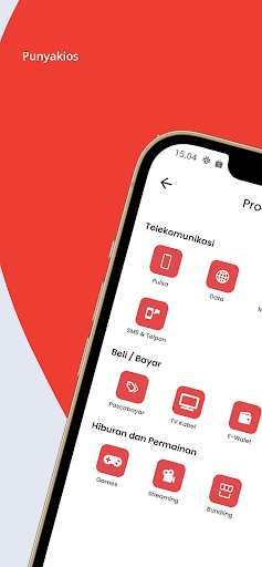 Android application Punyakios - Agen Pulsa & PPOB screenshort