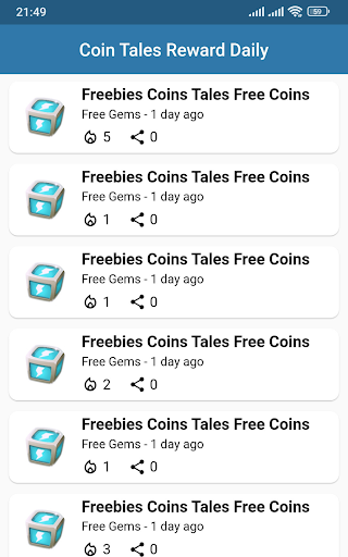 Coin Tales Reward Daily