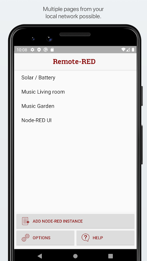 Remote-RED Screen 2