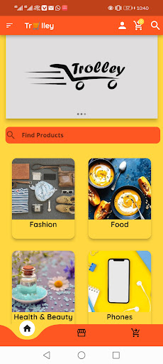 Android application Trolley Ke screenshort