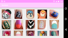 screenshot of Gallery of Nails Designs