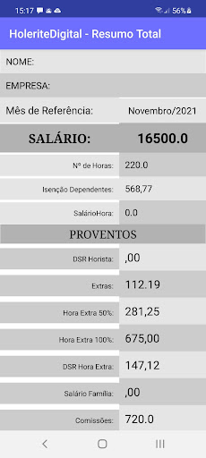 HoleriteDigital Total de bolso Screenshot 4 - AppWisp.com