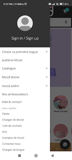 Mood Collection SA Screen 2