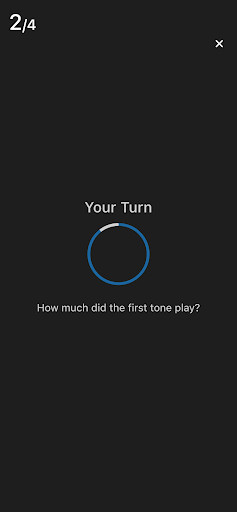 Timeception: Test your timing Screenshot
