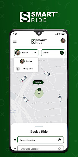 Android application Smart Ride screenshort