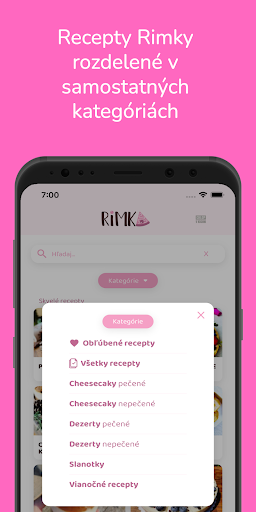 Rimka Recepty Screen 3