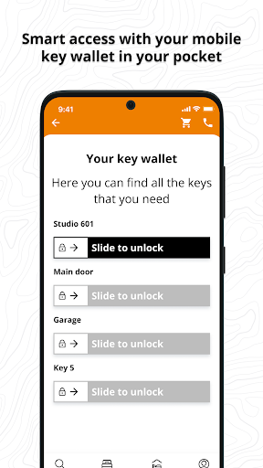 Android application Schani Hotels screenshort