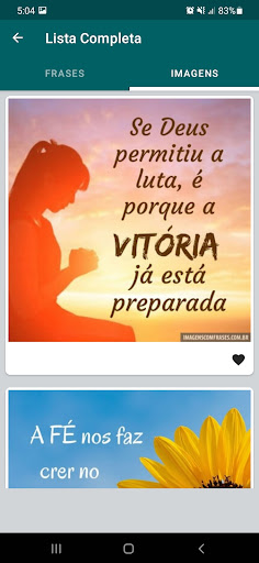 Frases Evangélicas com Imagens Screenshot