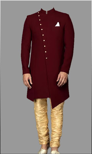 Party Wear Nice Style Sherwani Screen 2