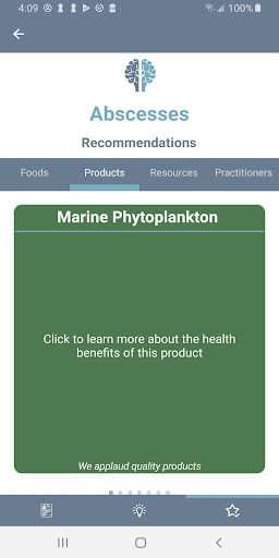 Android application Mind Body Dictionary screenshort
