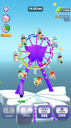 Lunapark Clicker Idle: For Fun - Screenshot 1