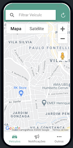 Android application FindNet screenshort