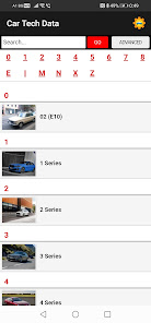 Screenshot 2 Car Technical Data android