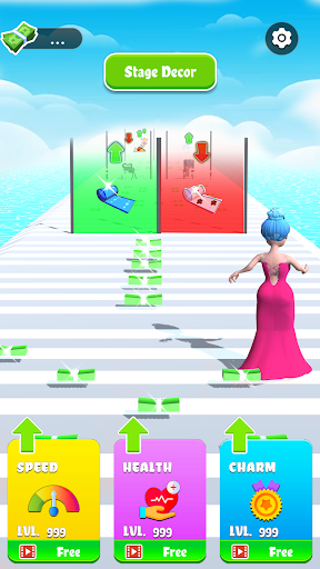 Android application Good or Bad Mom: Mom Run Games screenshort