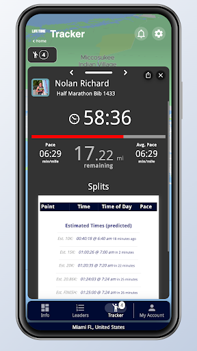 Life Time Events Screen 3