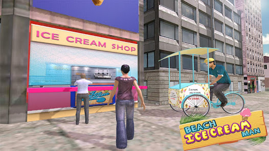 Beach Ice Cream Delivery Boy  screenshots 4