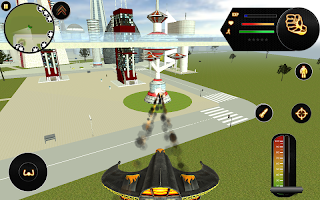 screenshot of Future Robot Fighter