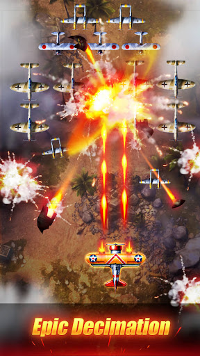 Android application Sky Survivor: WWII Aircraft Sh screenshort