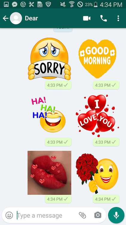 IKiss Love Stickers-WaStickers - 1.12.2 - (Android)