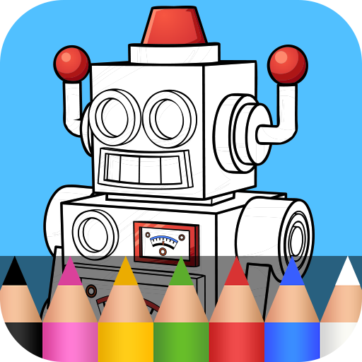 Robots Coloring Pages