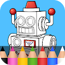 Robots Coloring Pages 