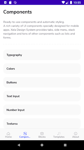 Xela UIKit Example App Screen 2