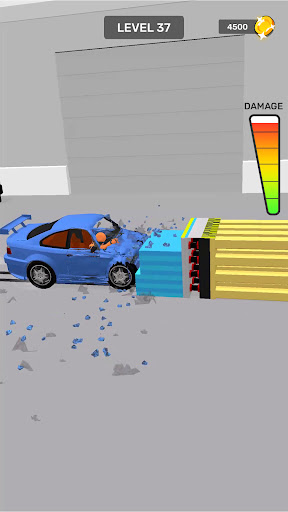 Global Car Crash Test 3D Screen 3