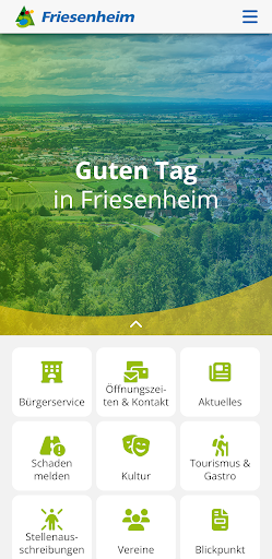 Android application Friesenheim-App screenshort