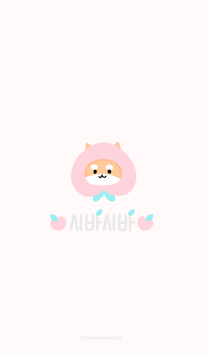 Android application 시바시바_피치 카톡 테마 screenshort