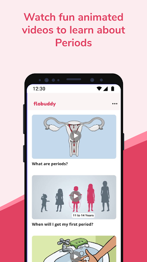 Flobuddy - Puberty and Period Screen 2