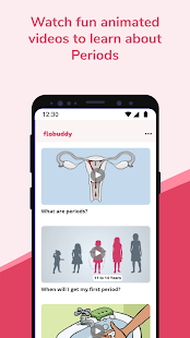 Flobuddy - Puberty and Period guide for girls 1.0 APK screenshots 2