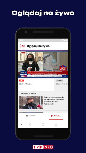 Android application TVP INFO screenshort