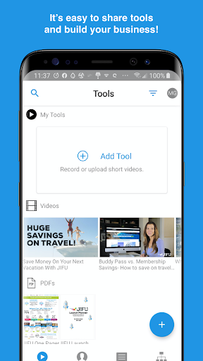 Android application JIFU 2.0 screenshort