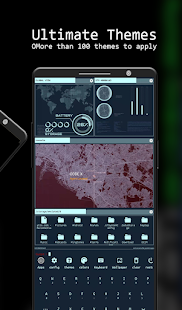 Aris Launcher, Hacker Style UI स्क्रीनशॉट