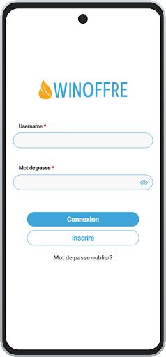 Android application Winoffre screenshort