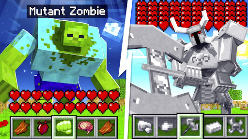 Android application 500 Mobs Mods Minecraft MCPE screenshort