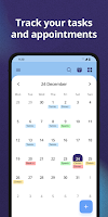 screenshot of Calendar: Daily Agenda Planner