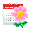 Woman diary (calendar) icon