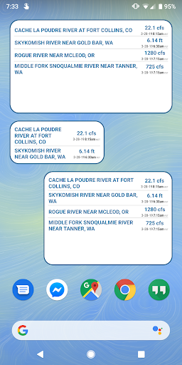 Android application Flow Alert - now including sta screenshort