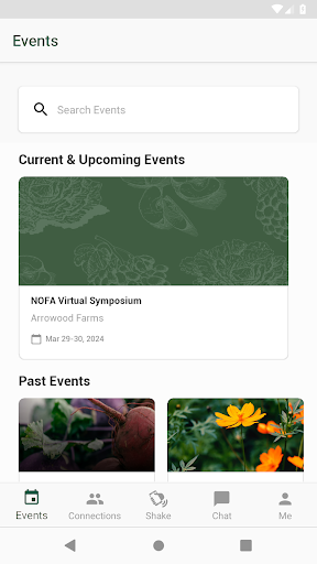 NOFA-NY Events Screen 2
