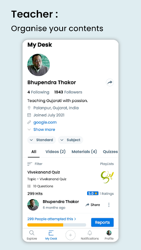 EdutorApp: Teaching & Learning Screen 2