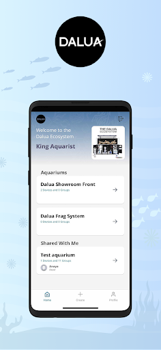 Android application Dalua Ecosystem screenshort