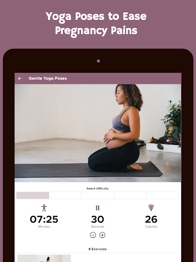 Screenshot of Exercise During Pregnancy