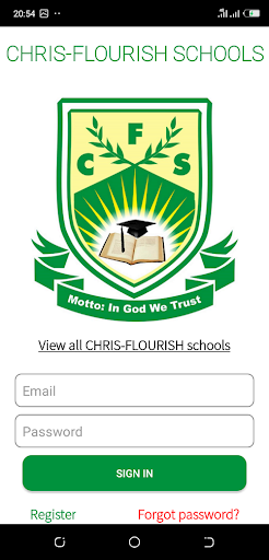 Android application CHRIS-FLOURISH SCHOOLS screenshort