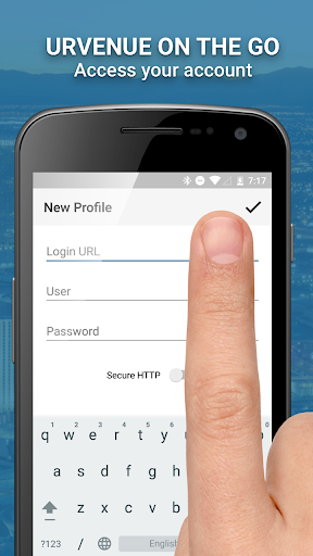 Android application UrVenue screenshort
