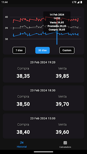 Android application eBROU Notifier screenshort