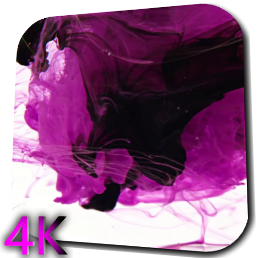 Ink Drops 4K Video Wallpaper logo
